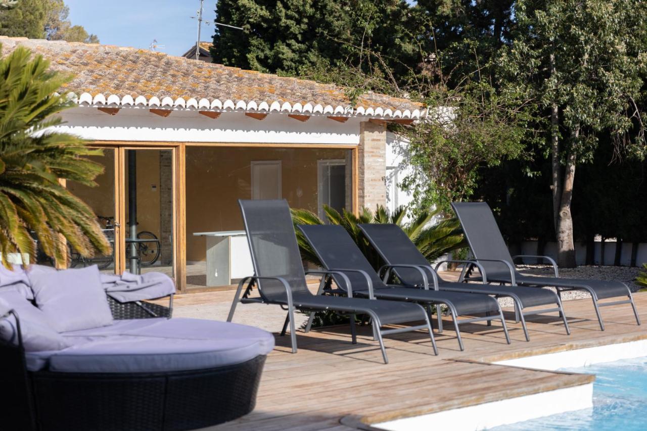 Villa Huerta 2, Paterna, Jacuzzi, Sauna מראה חיצוני תמונה